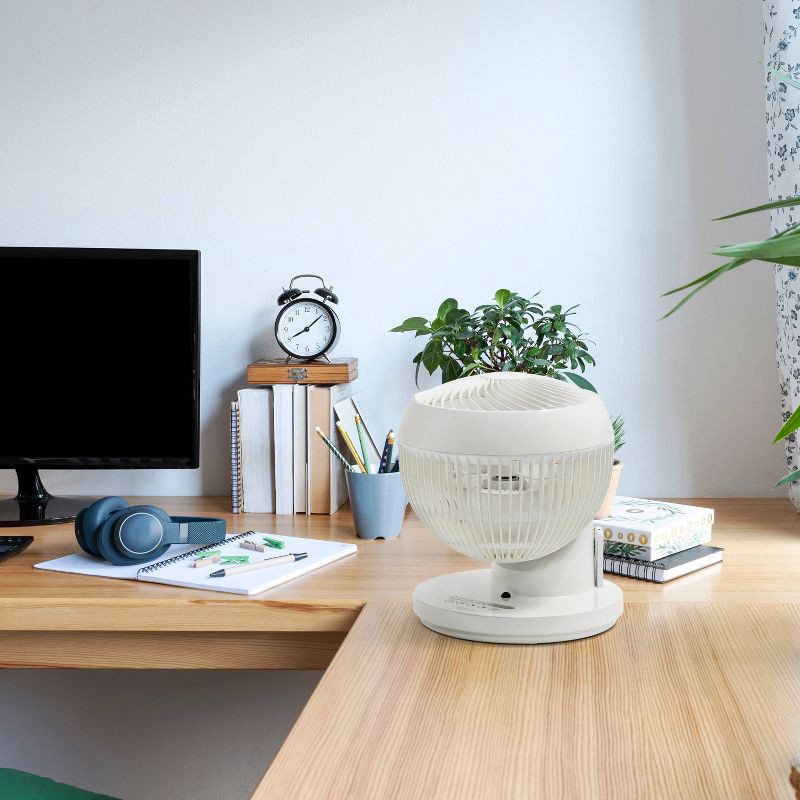 slide 12 of 12, IRIS WOOZOO 360° Oscillating Fan with Remote and Timer 3 Speed Settings, 1 ct