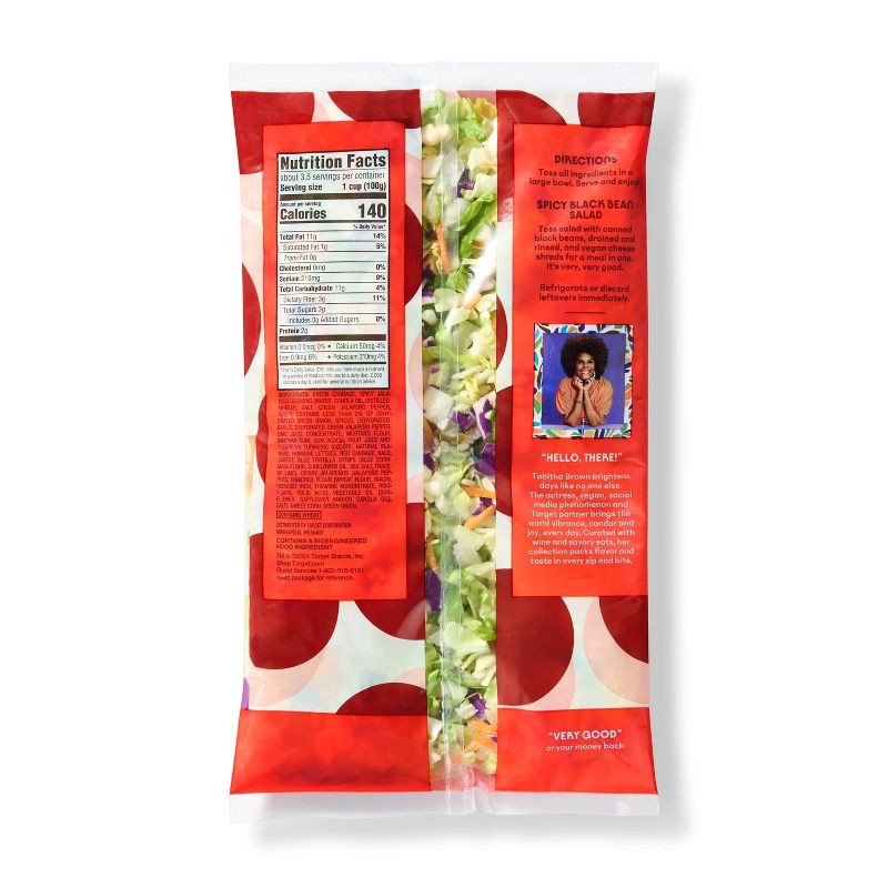 slide 2 of 3, Spicy Jalapeno Chopped Salad Kit - 12.65oz - Tabitha Brown for Target, 12.65 oz