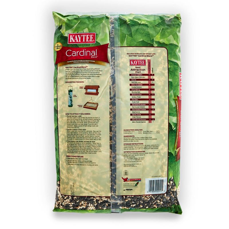 slide 2 of 3, Kaytee Cardinal Bird and Wildlife Food - 7lbs, 7 lb