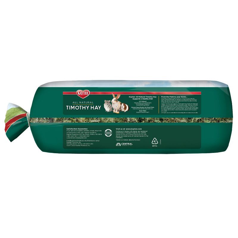 slide 2 of 5, Kaytee Unflavored Timothy Hay Rat, Guinea Pig, Hedgehog, Rabbit, Chinchilla, Hamster, Gerbil, Ferret and Mouse Pet Treats - 24oz, 24 oz