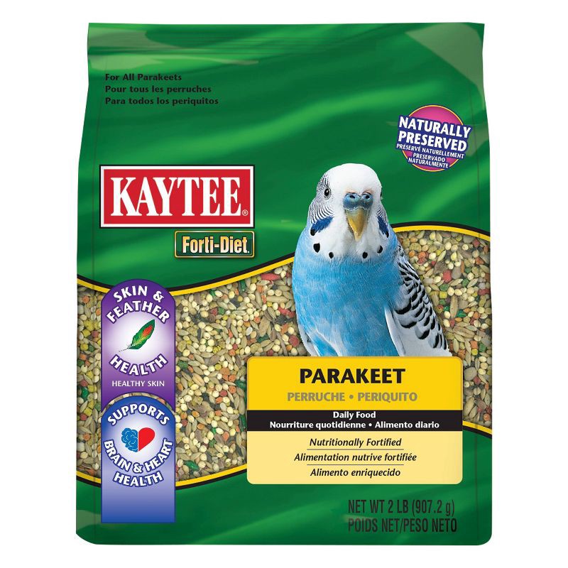 slide 1 of 3, Kaytee Forti Diet Parakeet Bird and Wildlife Food - 2lbs, 2 lb