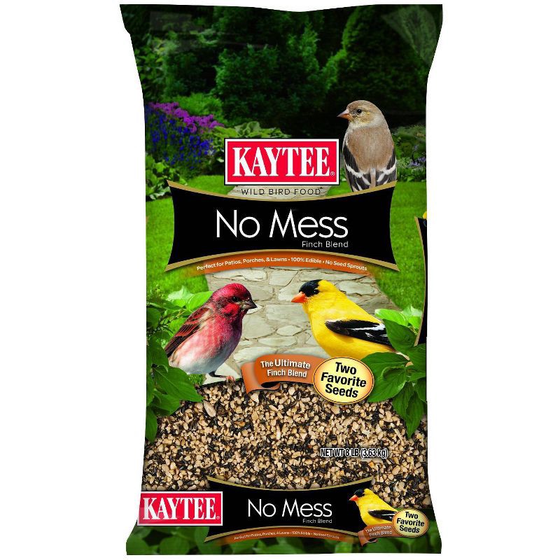 slide 1 of 3, Kaytee No Mess Finch Blend Bird and Wildlife Food - 8lbs, 8 lb