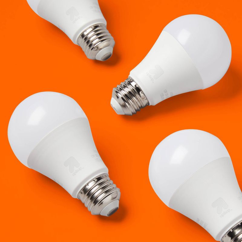 slide 2 of 5, 4pk 75W Plastic T20 Lightbulb Warm White - up&up™, 4 ct