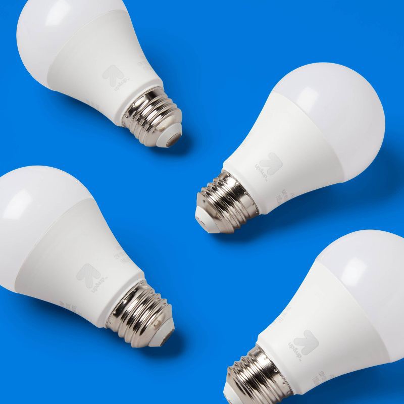 slide 2 of 5, 4pk 75W Plastic T20 Lightbulb Cool White - up&up™, 4 ct