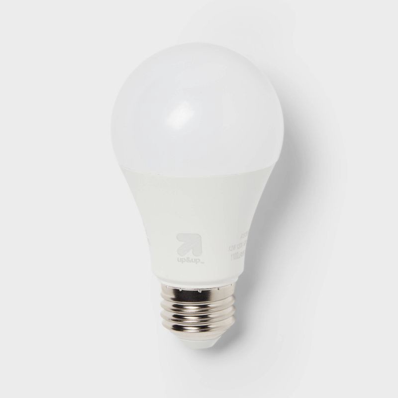 slide 5 of 5, 4pk 75W Plastic T20 Lightbulb Cool White - up&up™, 4 ct