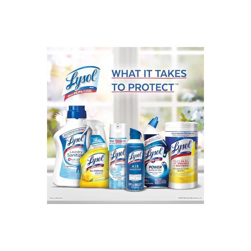 slide 5 of 5, Lysol Mango Disinfectant Aerosol Spray - 38 fl oz, 38 fl oz