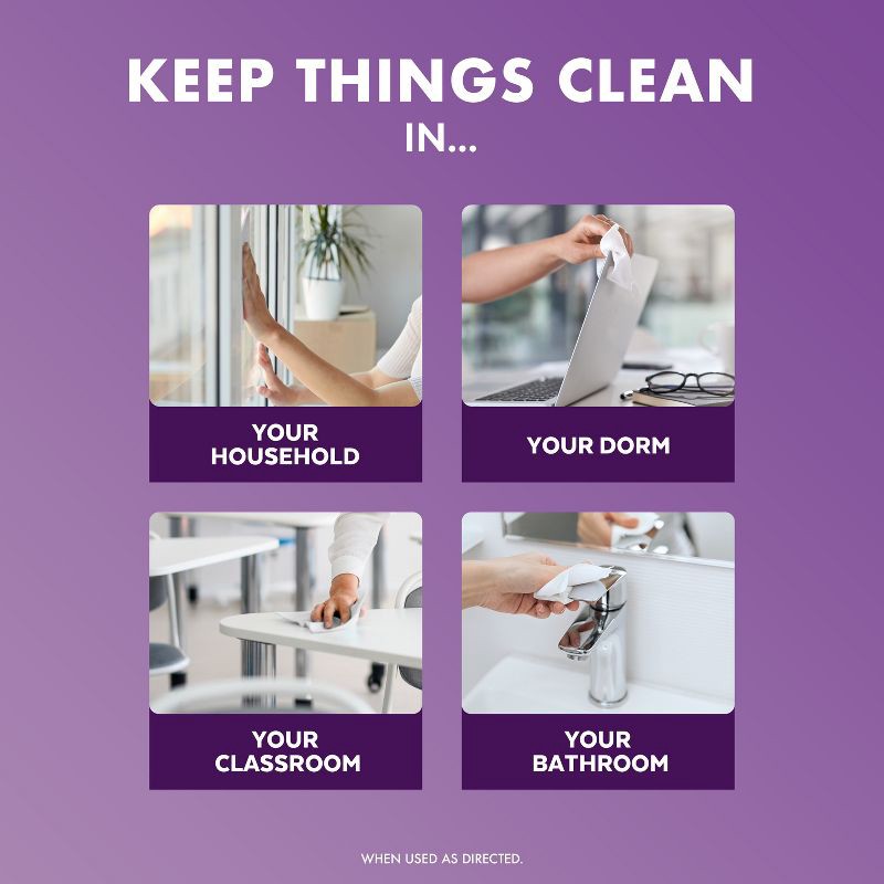 slide 3 of 10, Lysol Lavender Disinfecting Wipe - 80ct, 80 ct