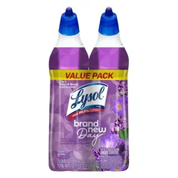 Lysol Lavender Liquid Toilet Bowl Cleaner - 48 fl oz/2ct