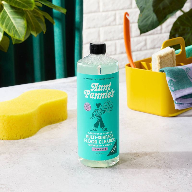 slide 4 of 8, Aunt Fannie's Lavender Multi-Surface Liquid Floor Cleaner - 32 fl oz, 32 fl oz