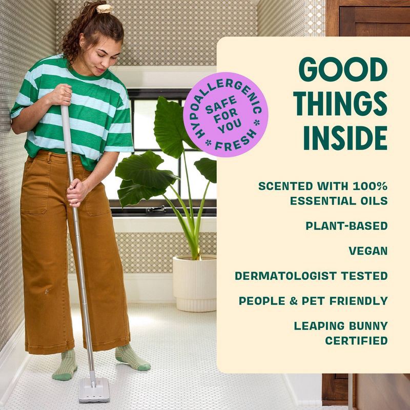 slide 5 of 8, Aunt Fannie's Lavender Multi-Surface Liquid Floor Cleaner - 32 fl oz, 32 fl oz