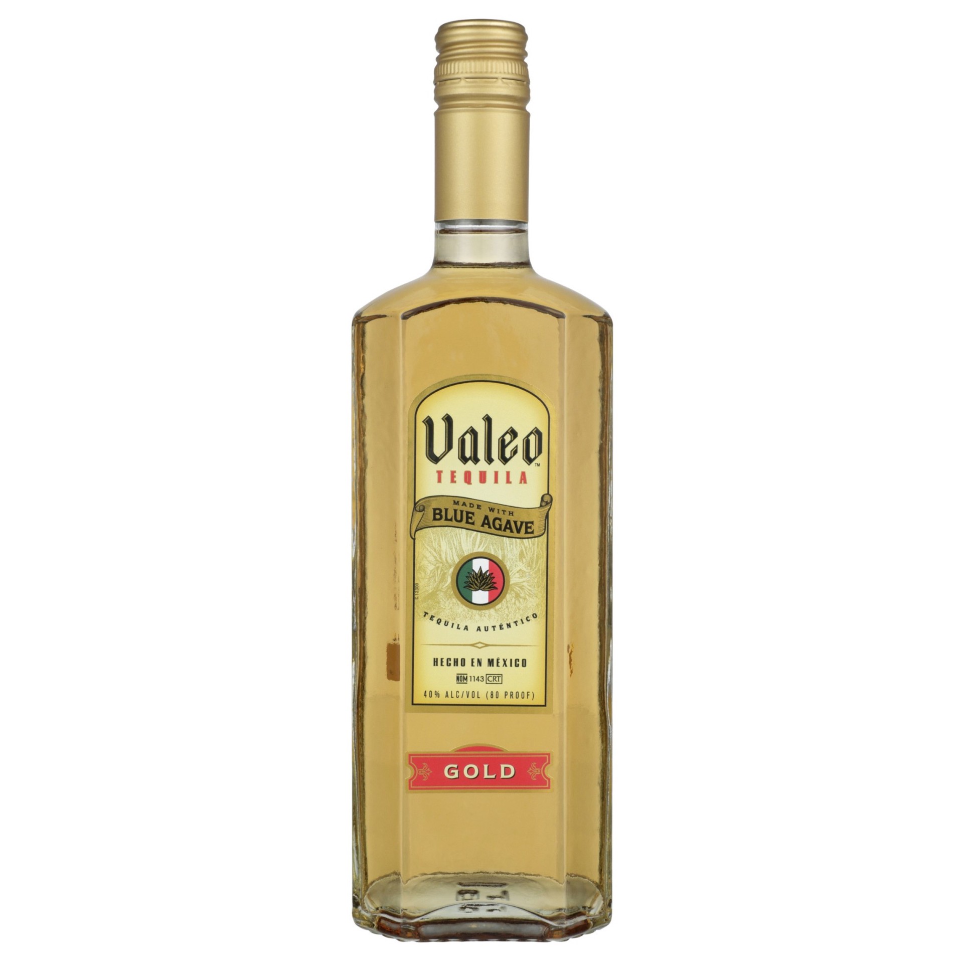 slide 1 of 3, Valeo Gold Tequila, 750Ml 80 Proof, 750 ml