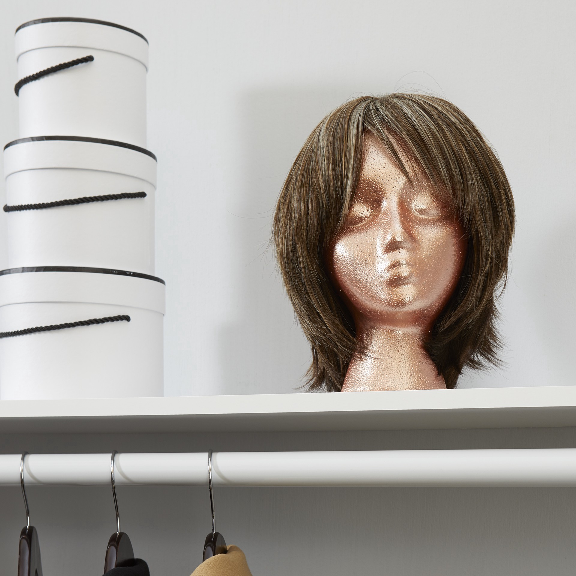 slide 5 of 9, Floracraft Smoothfōm Female Foam Head, 7.5 in x 5.8 in x 9.8 in