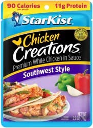Starkist Pouch Chicken Creations Sw Style