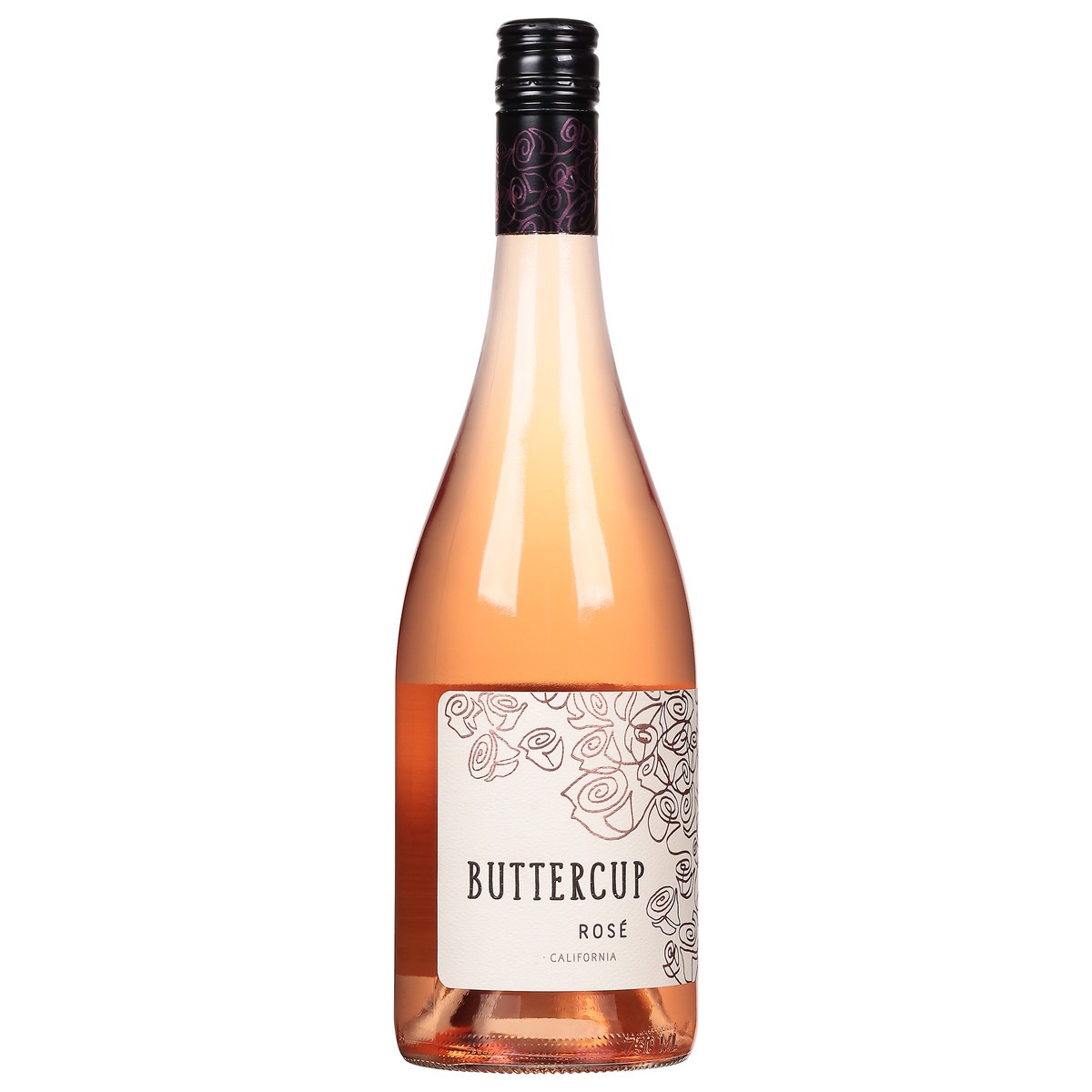 slide 6 of 9, Buttercup Rose Wine, 750 ml