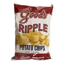slide 1 of 1, Good's Ripple Potato Chips 11 oz, 11 oz