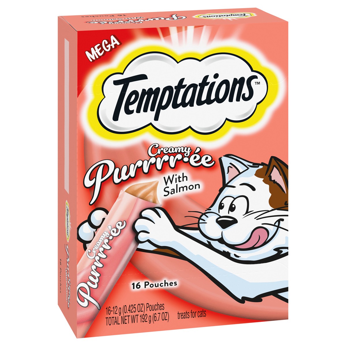 slide 10 of 13, Whisker Temptations Creamy Purree Sm 5/6.7 Oz, 16 ct