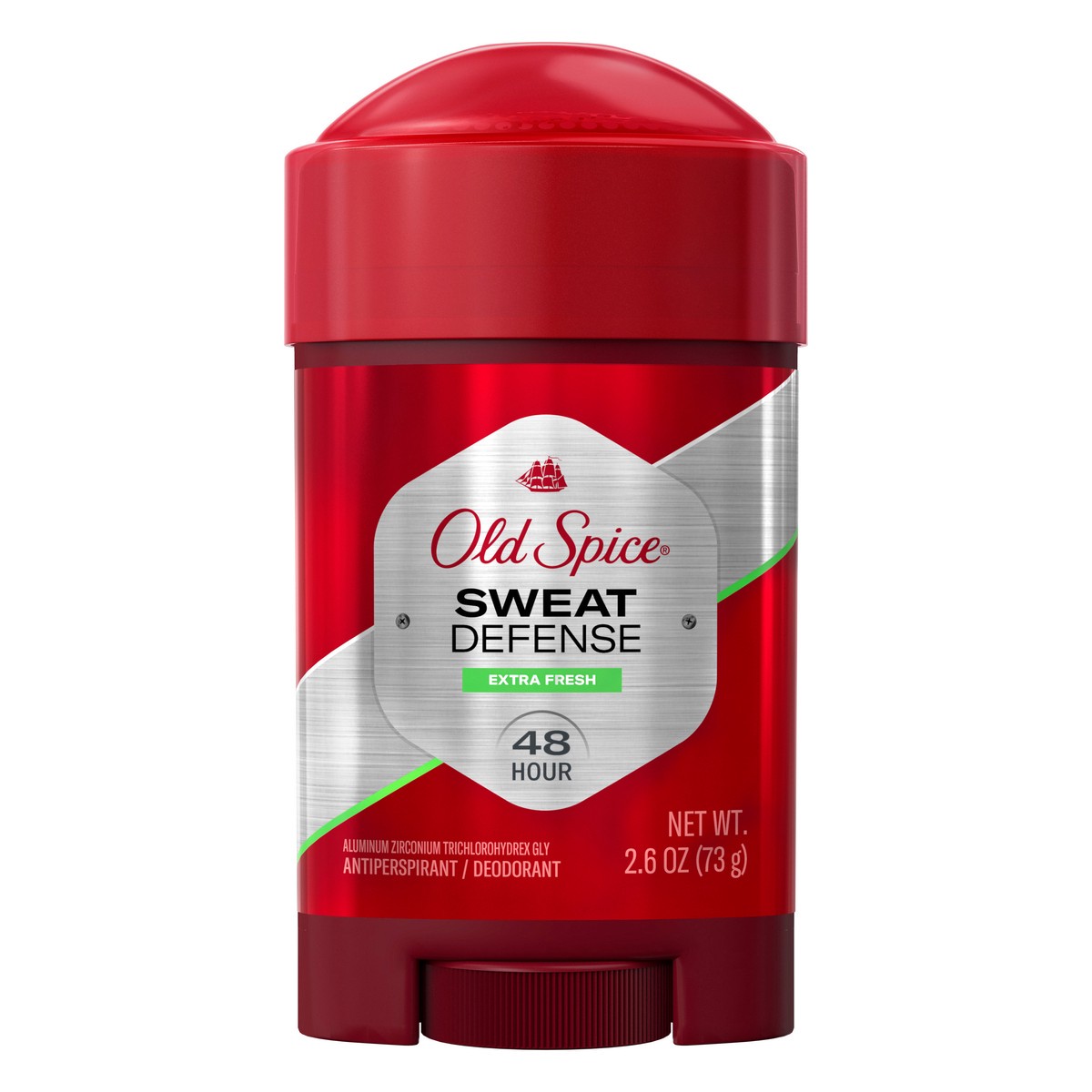slide 1 of 3, Old Spice Men's Antiperspirant & Deodorant Sweat Defense Extra Fresh Soft Solid, 2.6oz, 2.6 oz