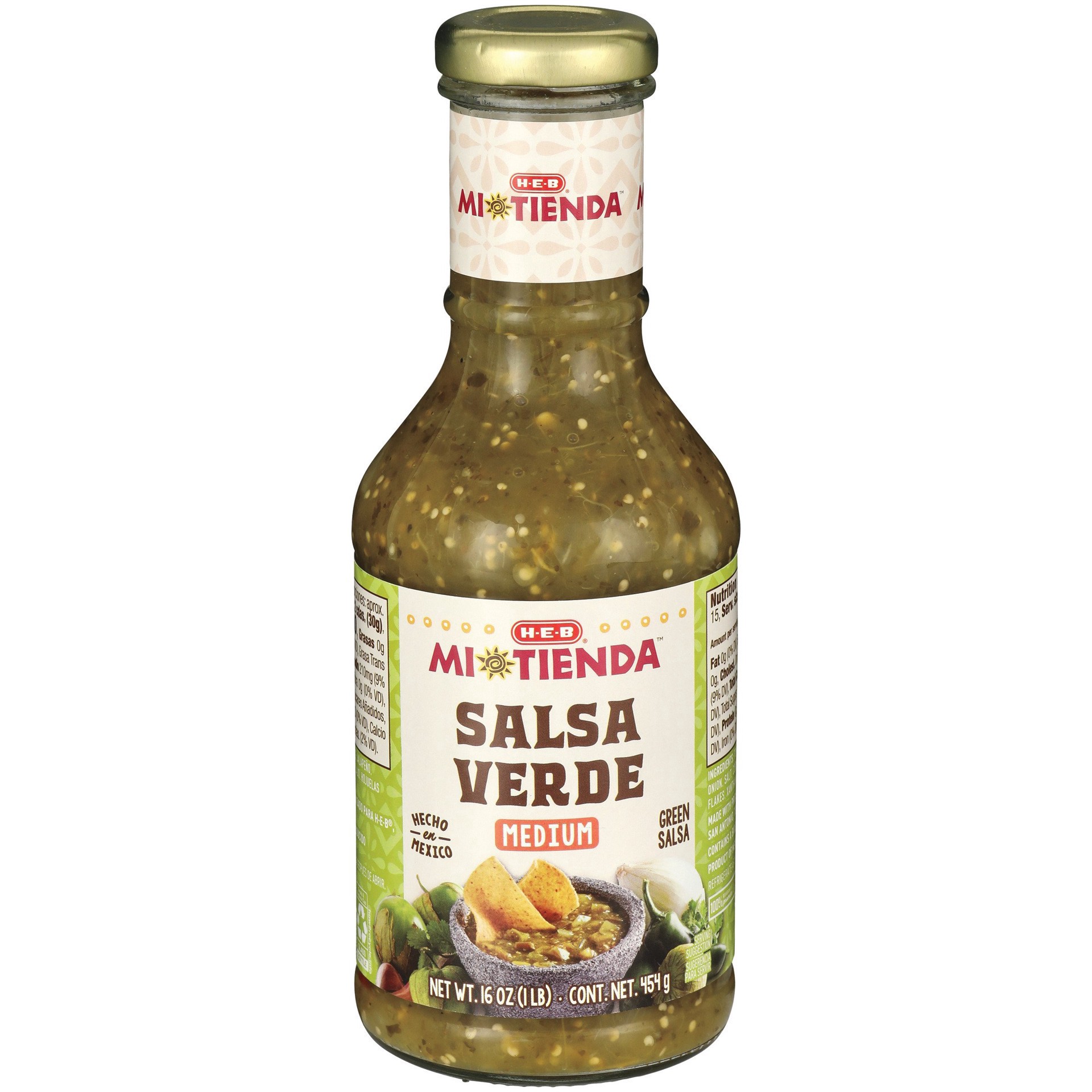 slide 1 of 1, H-B Mi Tienda Salsa Verde – Medium - 16 oz, 16 oz