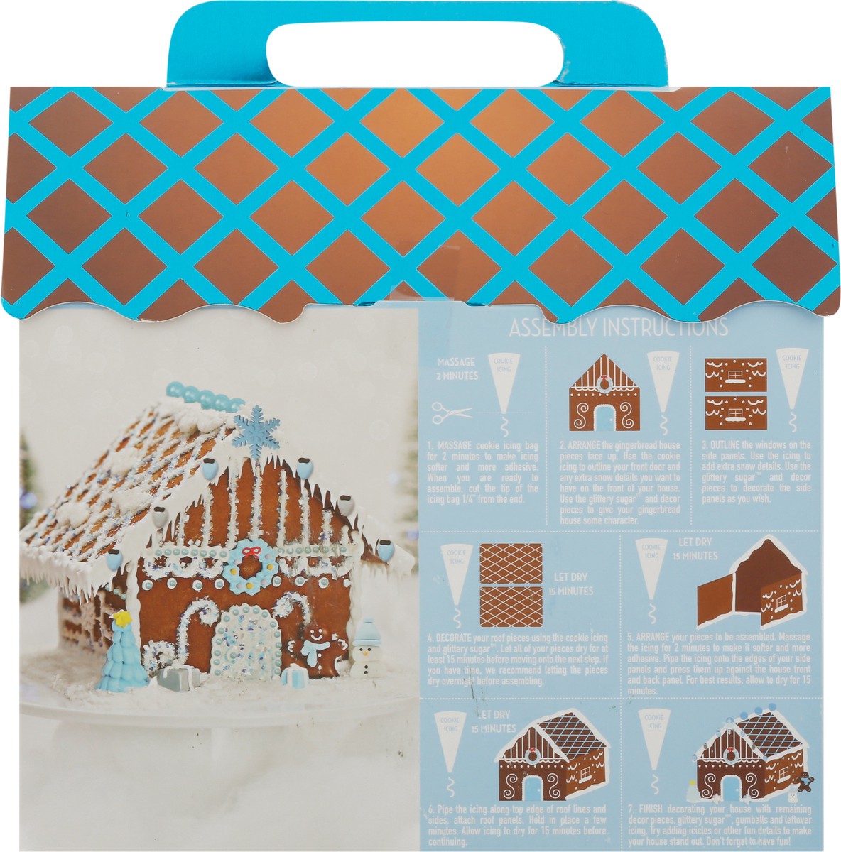 slide 6 of 14, Bakery Bling Winter Wonderland Designer Gingerbread House 32 Pieces 1 ea, 1 ct
