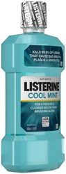 Listerine Cool Mint Intense Antiseptic Mouthwash for Bad Breath, 500 mL