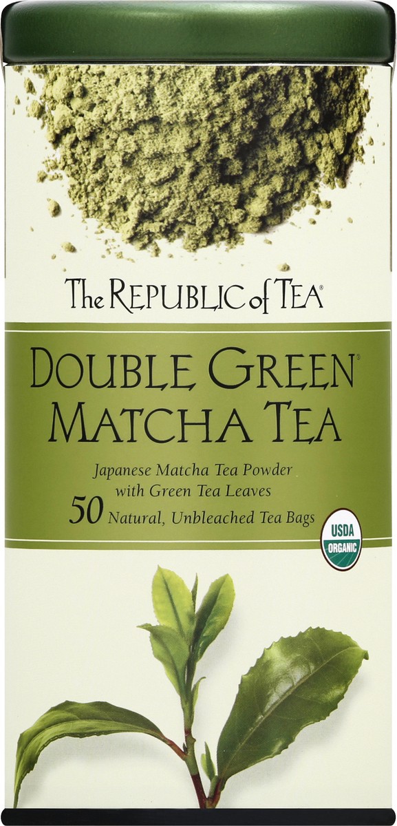 slide 8 of 12, The Republic of Tea Double Green Matcha Tea - 50 ct, 50 ct