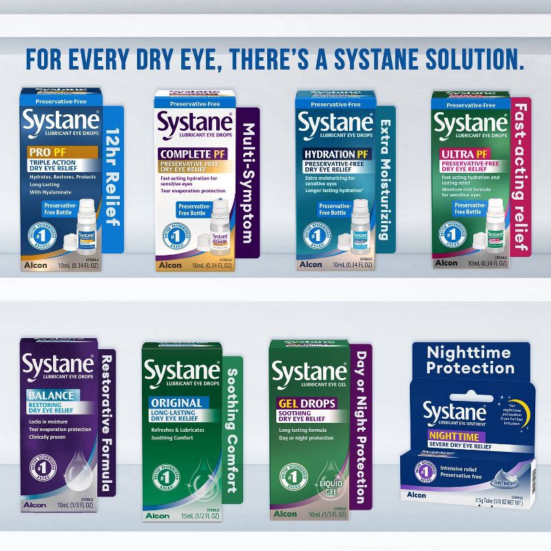 slide 7 of 8, Systane Pro MDPF Eye Drops - 0.34 fl oz, 0.34 fl oz