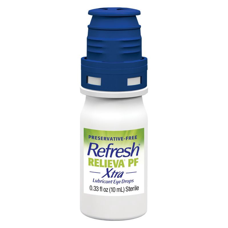 slide 2 of 13, Refresh Relieva PF XTRA Preservative-Free Artificial Tears Lubricant Eye Drops - 0.33 fl oz (10 mL), 10 ml