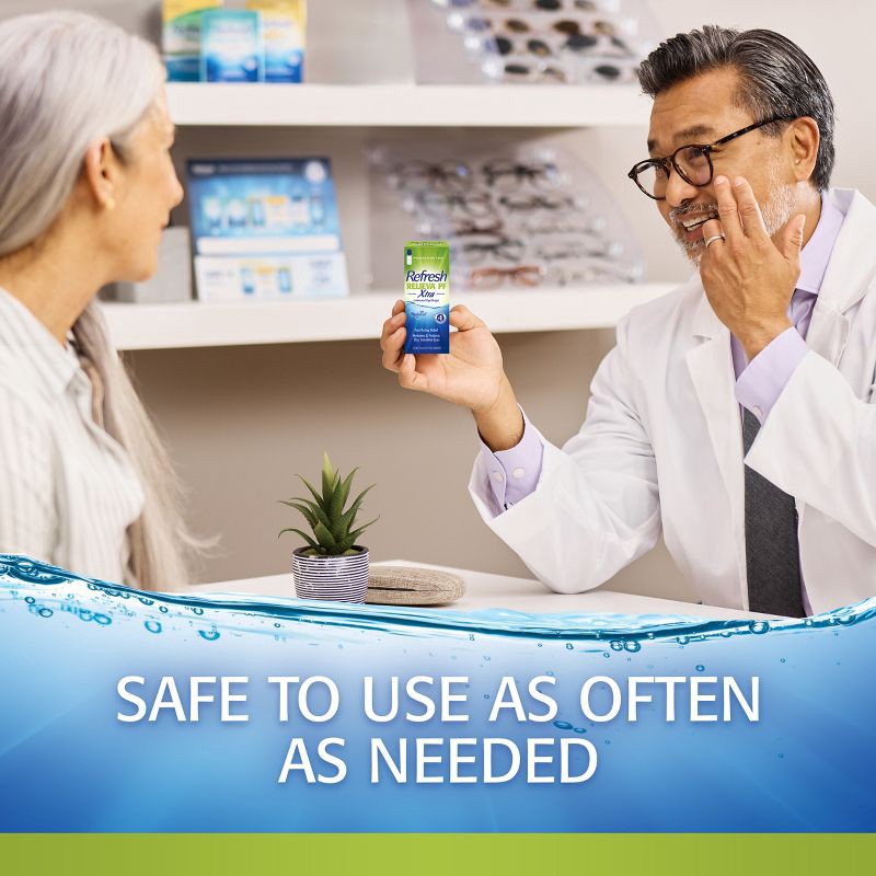 slide 8 of 13, Refresh Relieva PF XTRA Preservative-Free Artificial Tears Lubricant Eye Drops - 0.33 fl oz (10 mL), 10 ml