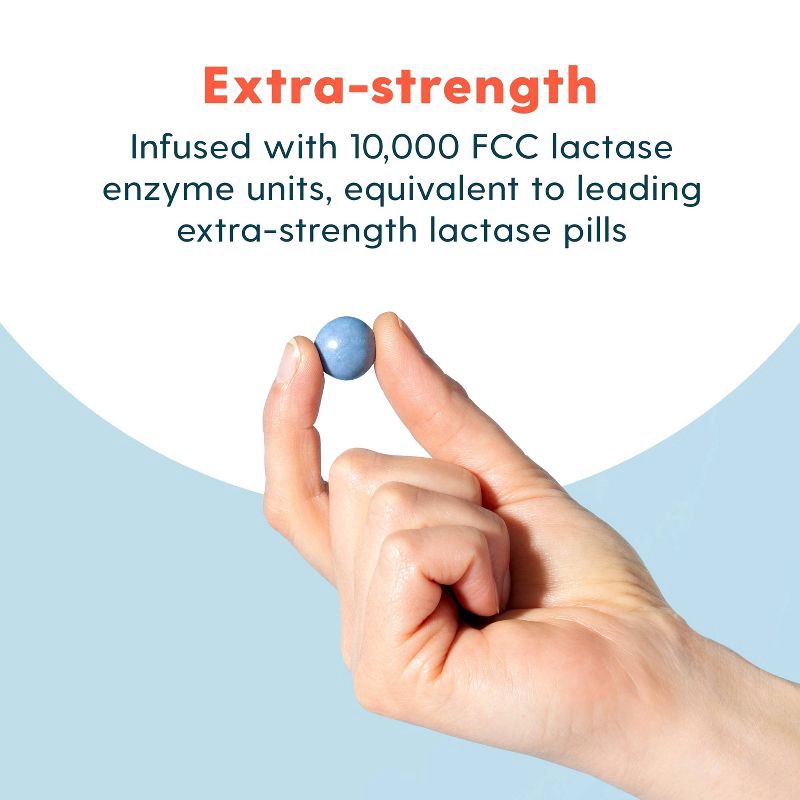 slide 3 of 9, Happy Cow Adult Chocolate Fast Acting Lactase Digestive Digestive Supplement - Sugar Shell - 10ct, 10 ct