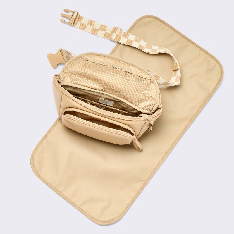 slide 3 of 4, Diaper Sling - Tan - Cloud Island™, 1 ct