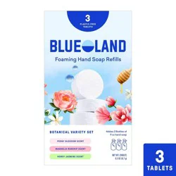 Blueland Hand Soap Refill Tablets - Botanical Variety - 3ct: Hypoallergenic, Paraben-Free, Alcohol-Free