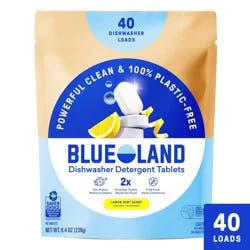 Blueland Lemon Zest Dishwasher Detergent Tablets - 9.5oz/40ct