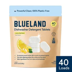 Blueland Lemon Zest Dishwasher Detergent Tablets - 9.5oz/40ct