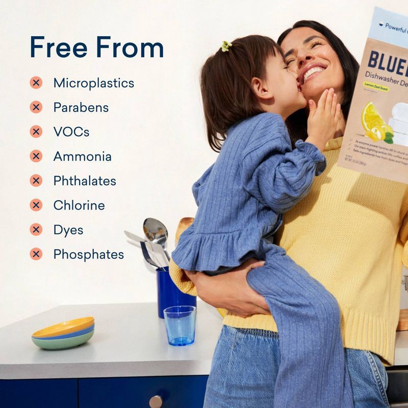 slide 8 of 10, Blueland Fragrance Free Dishwasher Detergent Tablets - 9.5oz/40ct, 9.5 oz, 40 ct