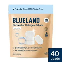 Blueland Fragrance Free Dishwasher Detergent Tablets - 9.5oz/40ct
