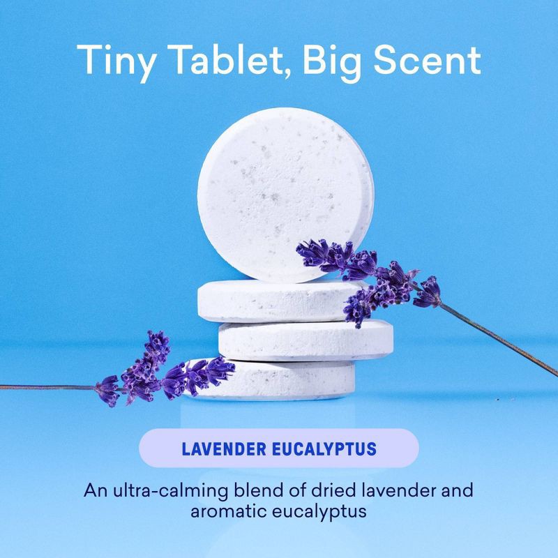 slide 5 of 11, Blueland Hand Soap Starter Set - Slate Reusable Bottle and Lavender Scent Table - 2ct/0.3oz, 2 ct; 0.3 oz