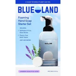 Blueland Hand Soap Starter Set - Slate Reusable Bottle and Lavender Scent Table - 2ct/0.3oz: Alcohol-Free, Hypoallergenic, Non-Toxic