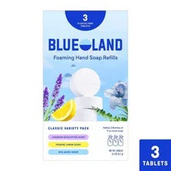 Blueland Hand Soap Refill Tablets - Classic Variety - 3ct/0.9oz