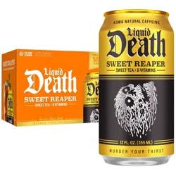 Liquid Death Sweet Reaper Tea - 6pk/12 fl oz Cans