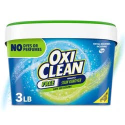 OxiClean Versatile Stain Remover Free Powder - 3lbs