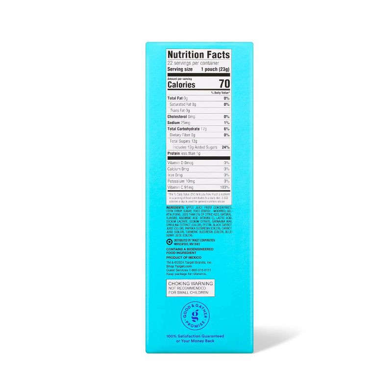 slide 2 of 5, Shark Friends Fruit Flavored Snacks - 17.6oz/22ct - Good & Gather™, 22 ct; 17.6 oz