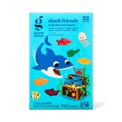 Shark Friends Fruit Flavored Snacks - 17.6oz/22ct - Good & Gather™