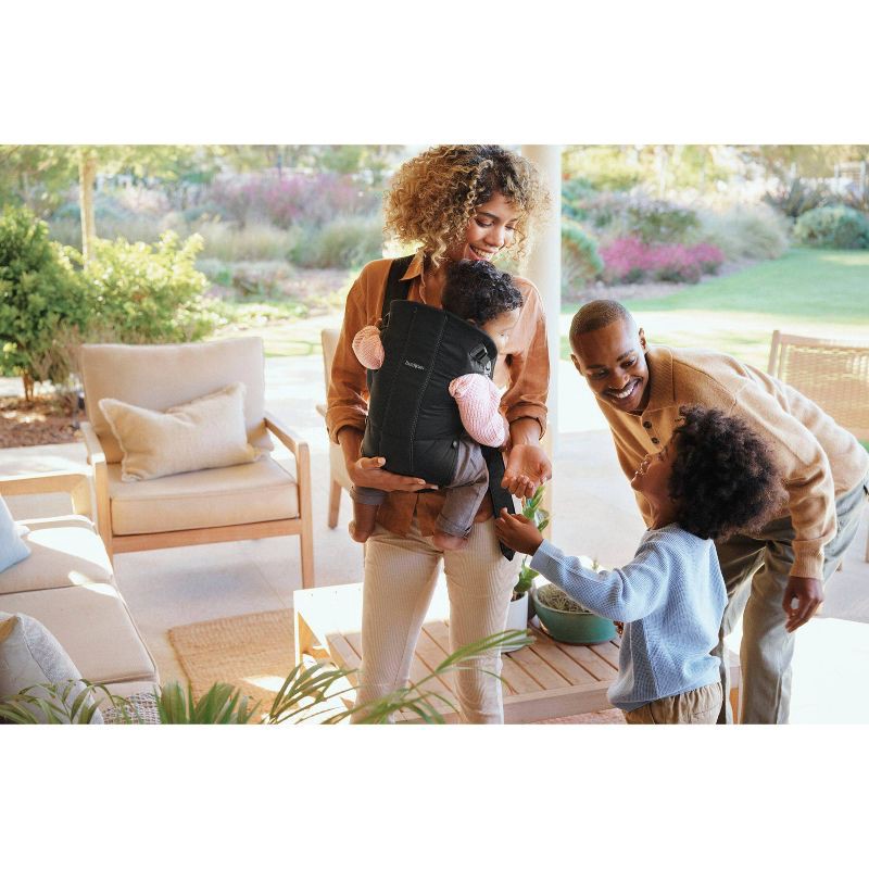slide 6 of 7, BabyBjorn Baby Mini Carrier - Black, 1 ct