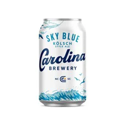 Carolina Brewery Sky Blue Kolsch Beer - 6pk/12 fl oz Cans