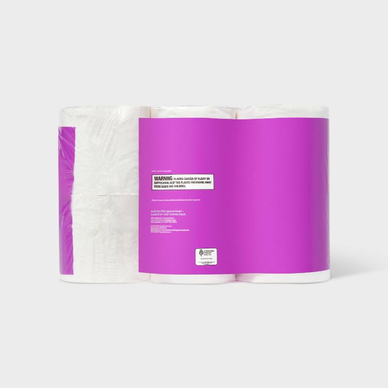 slide 3 of 3, Toilet Paper - 6 Rolls - up&up™, 6 ct