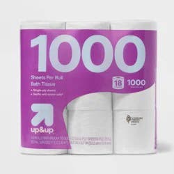 Toilet Paper - 18 Rolls - up&up™