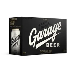 Braxton Brewing Co Braxton Garage Beer Classic Light Beer - 12pk/12 fl oz Cans