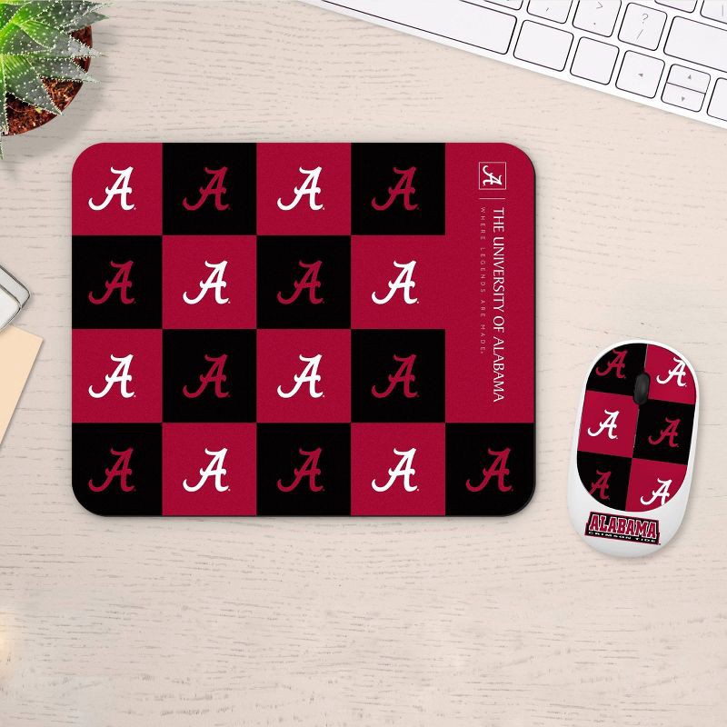 slide 2 of 3, NCAA Alabama Crimson Tide Mouse and Mousepad Set: USB-A Connection, Wireless Technology, 1 ct