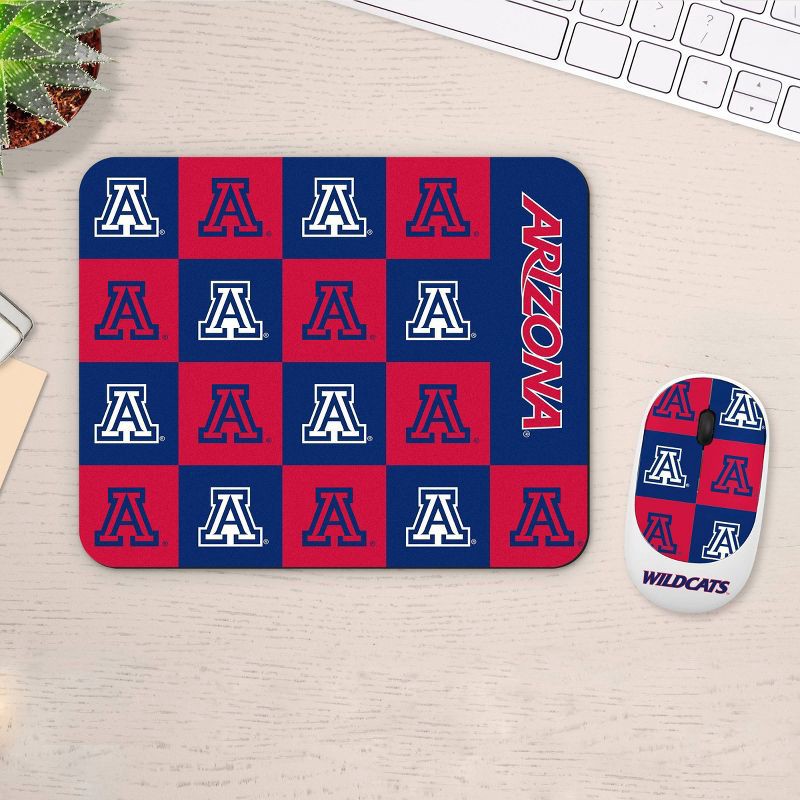 slide 2 of 3, NCAA Arizona Wildcats Mouse and Mousepad Set: USB-A Wireless Technology, 1 ct