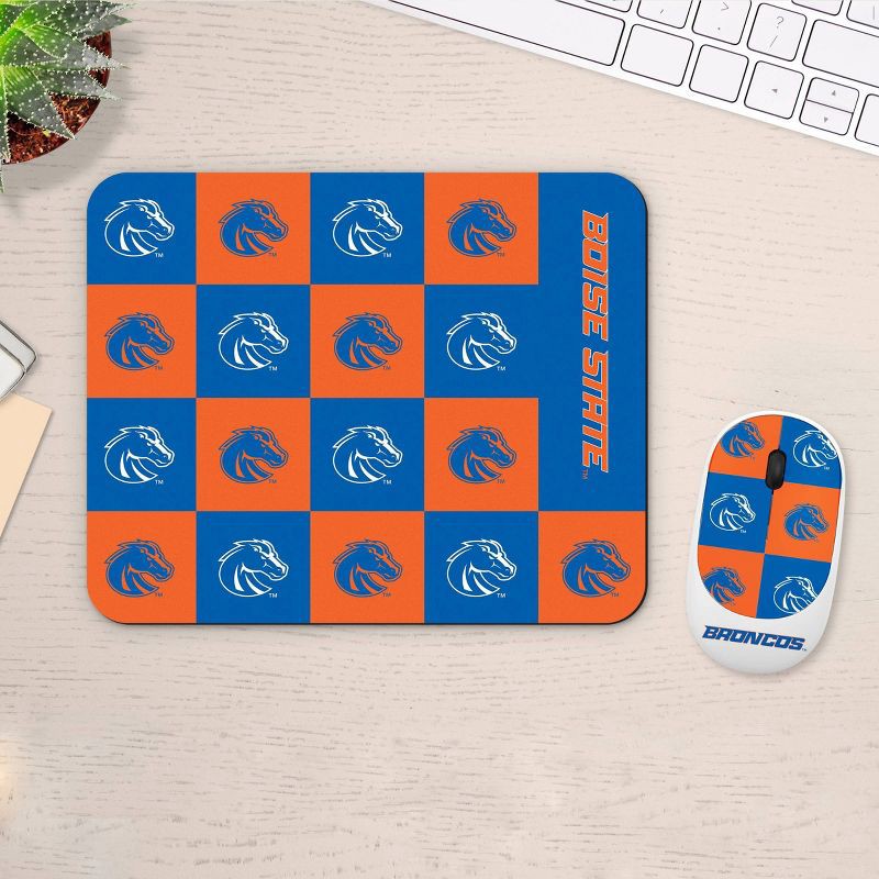 slide 2 of 3, NCAA Boise State Broncos Mouse and Mousepad Set: USB-A Wireless Technology, 1 ct